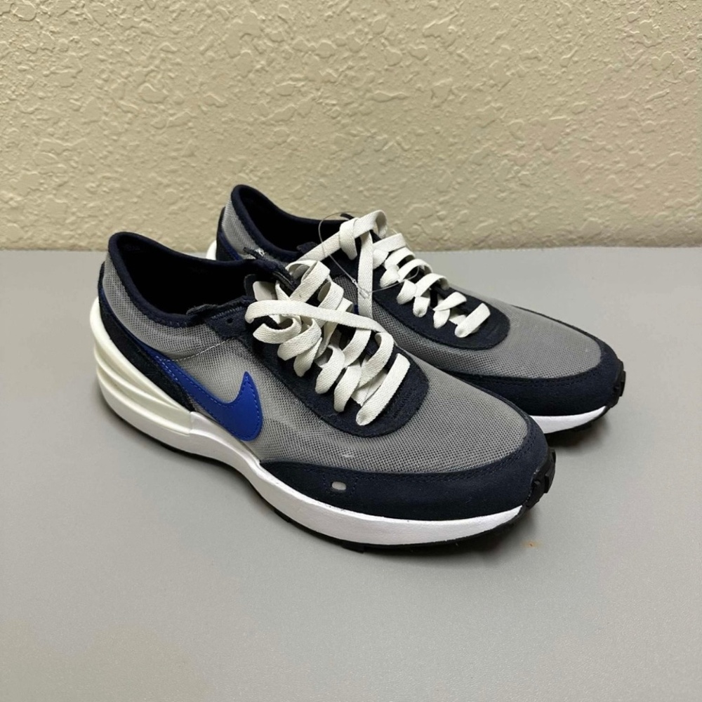 Nike Waffle One GS 'Phantom Hyper Royal' Sneakers Size 6y